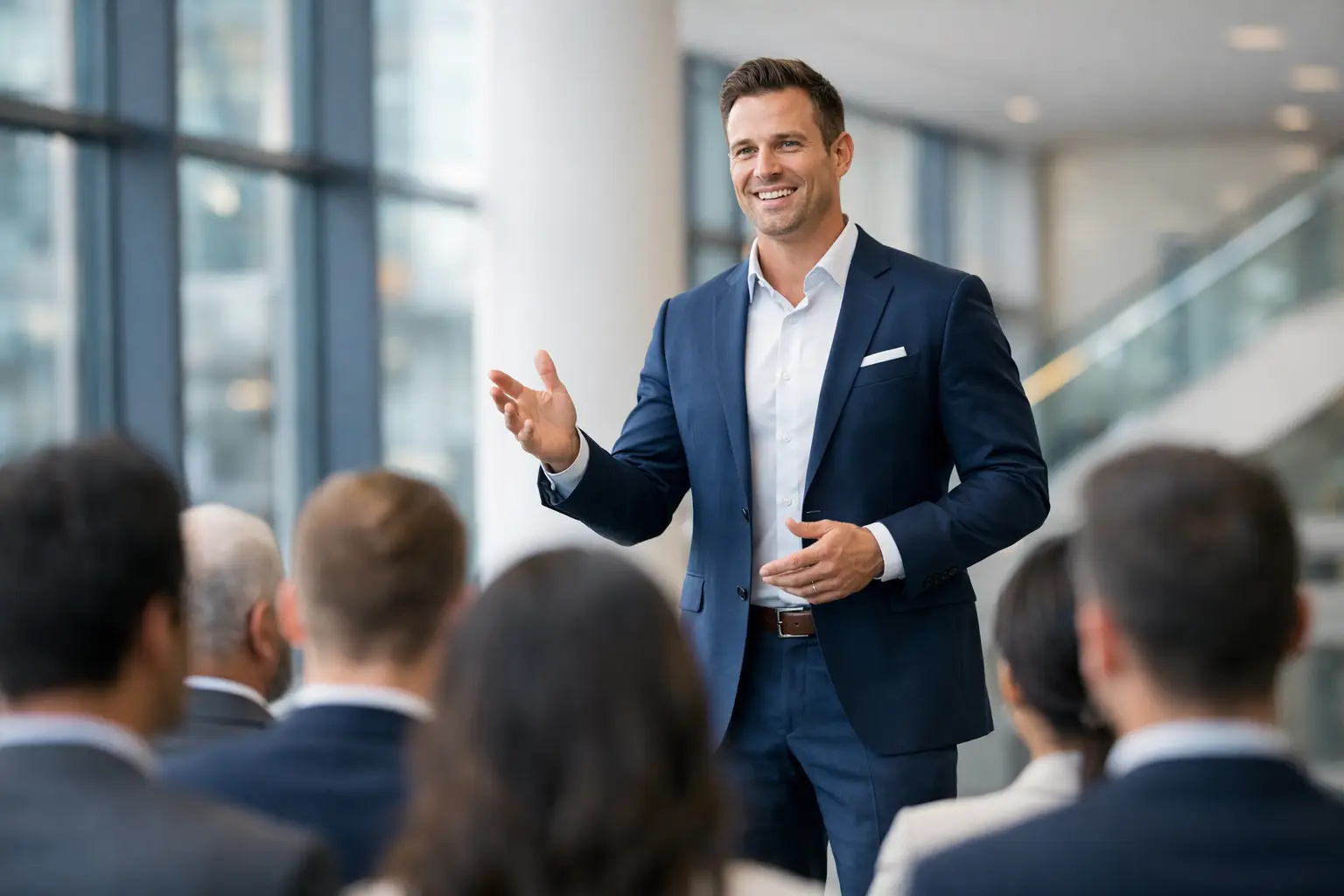 Corporate Motivational Speaker Confidence Matters